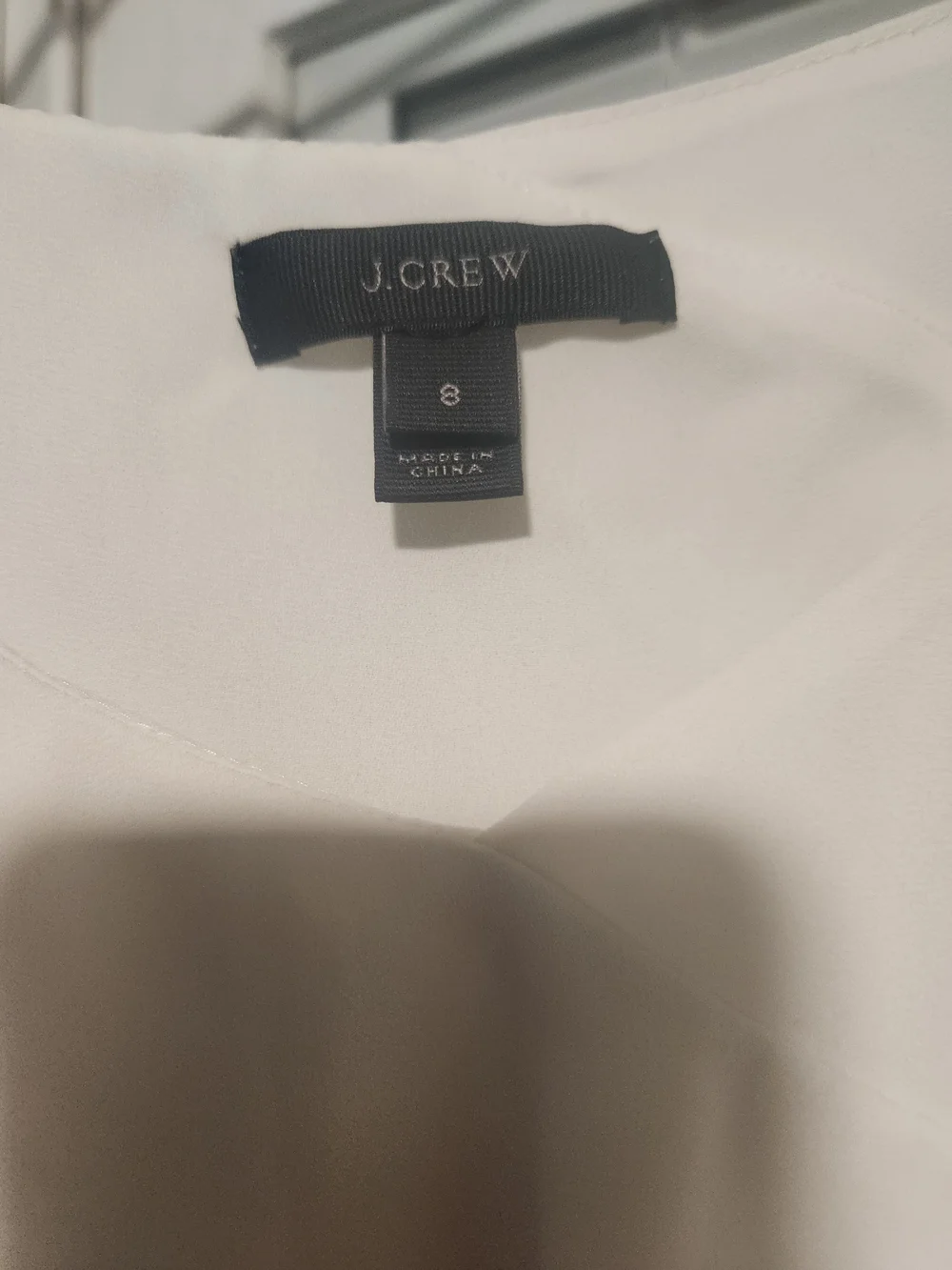 J.Crew White Layered Ruffle Spaghetti Strap Top